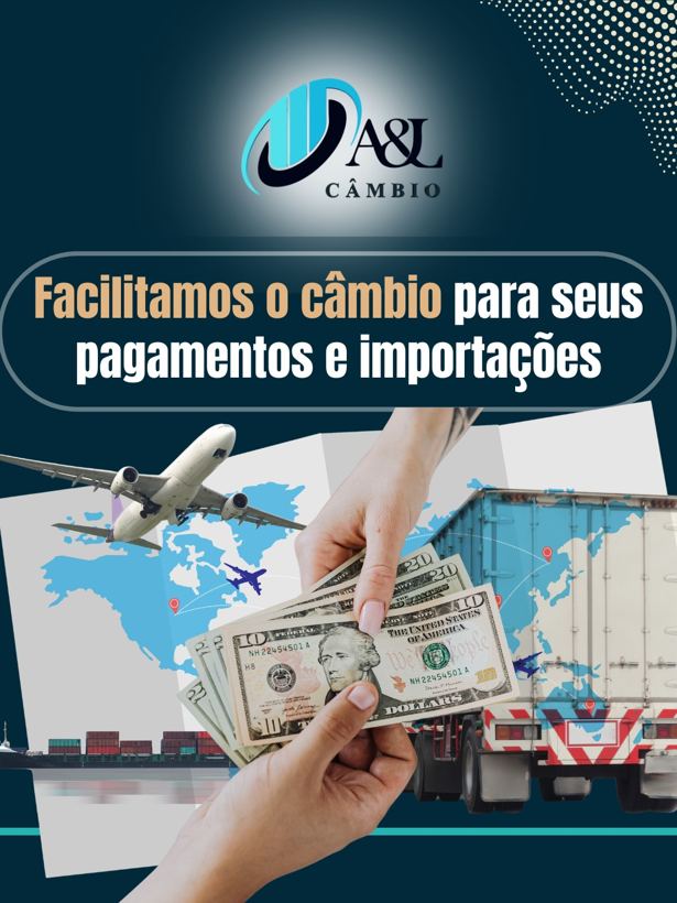 Facilitamos o câmbio para seus pagamentos e importações